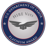 U.S. Department of Labor Platinum Award logo