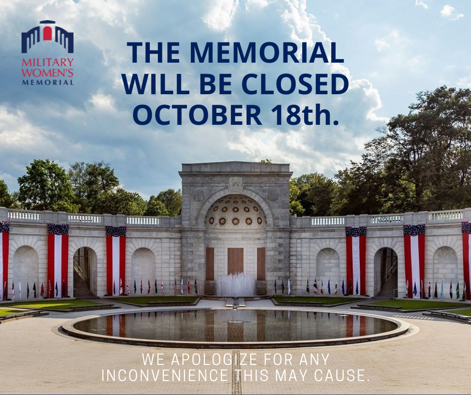 The Memorial will be closed on October 18, 2024. We apologize for any inconvenience.