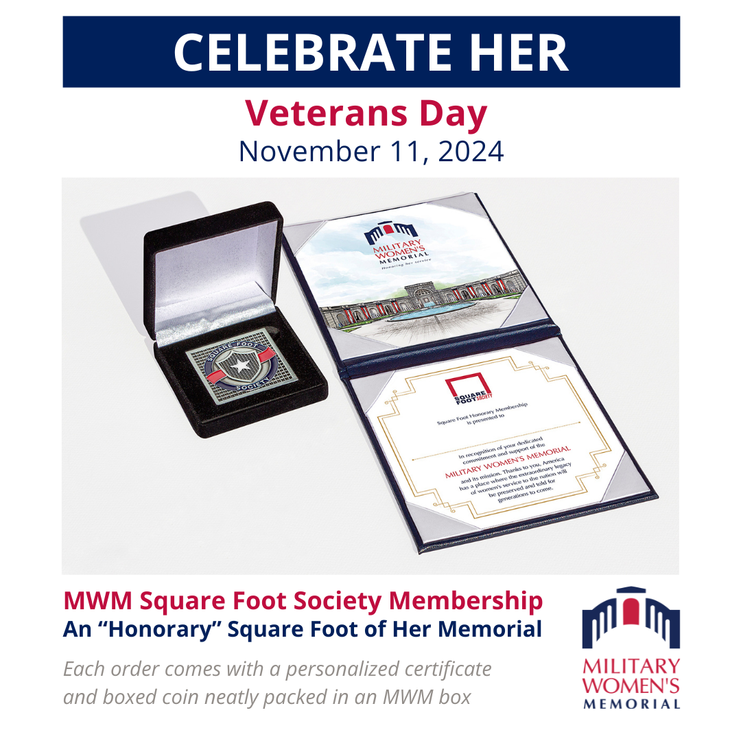 Celebrate her - Veterans Day - Square Foot Scoiety