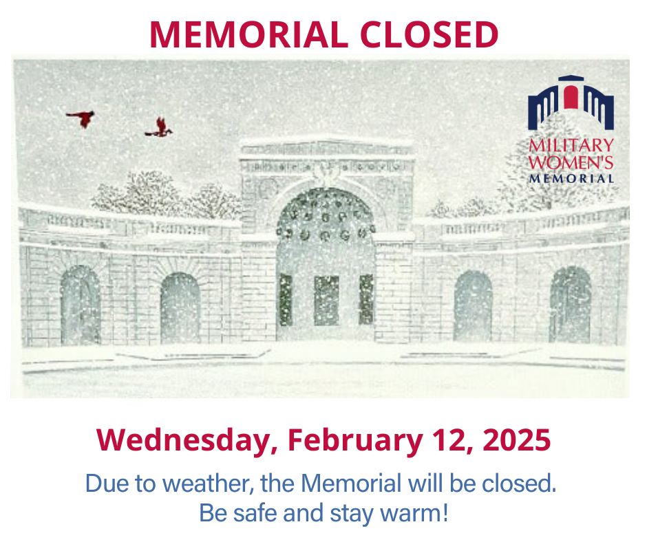 The Memorial will be closed February 12, 2025 due to the weather.