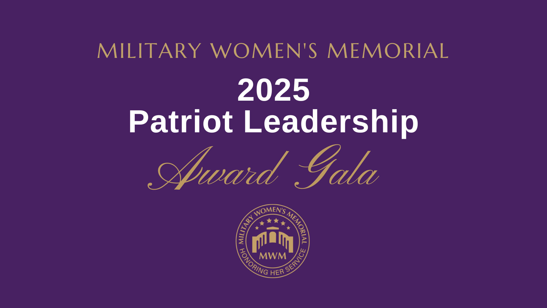 2025 Patriot Leadership Award Gala