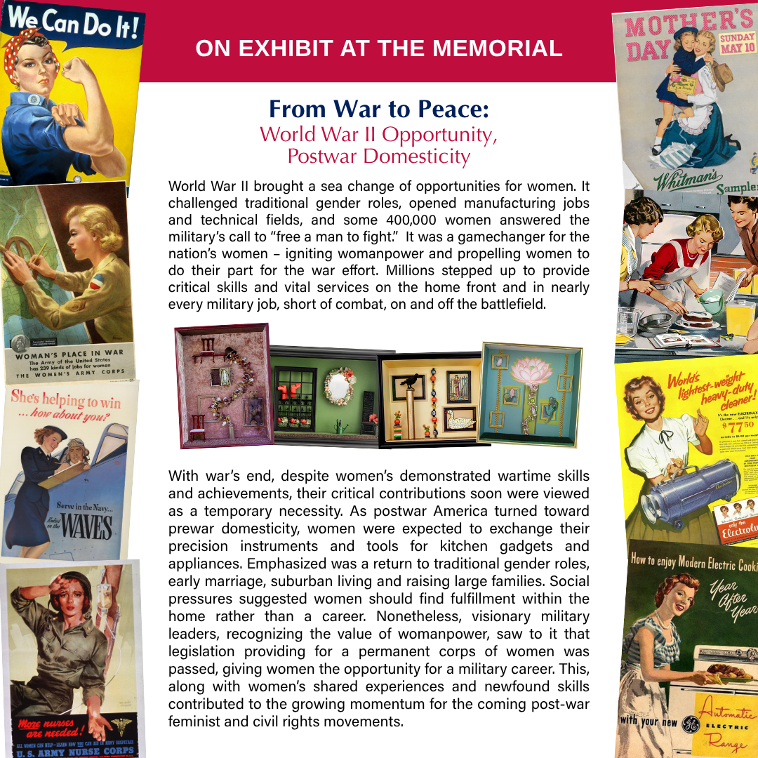 New Exhibit - From War to Peace opens November 11 , 2025